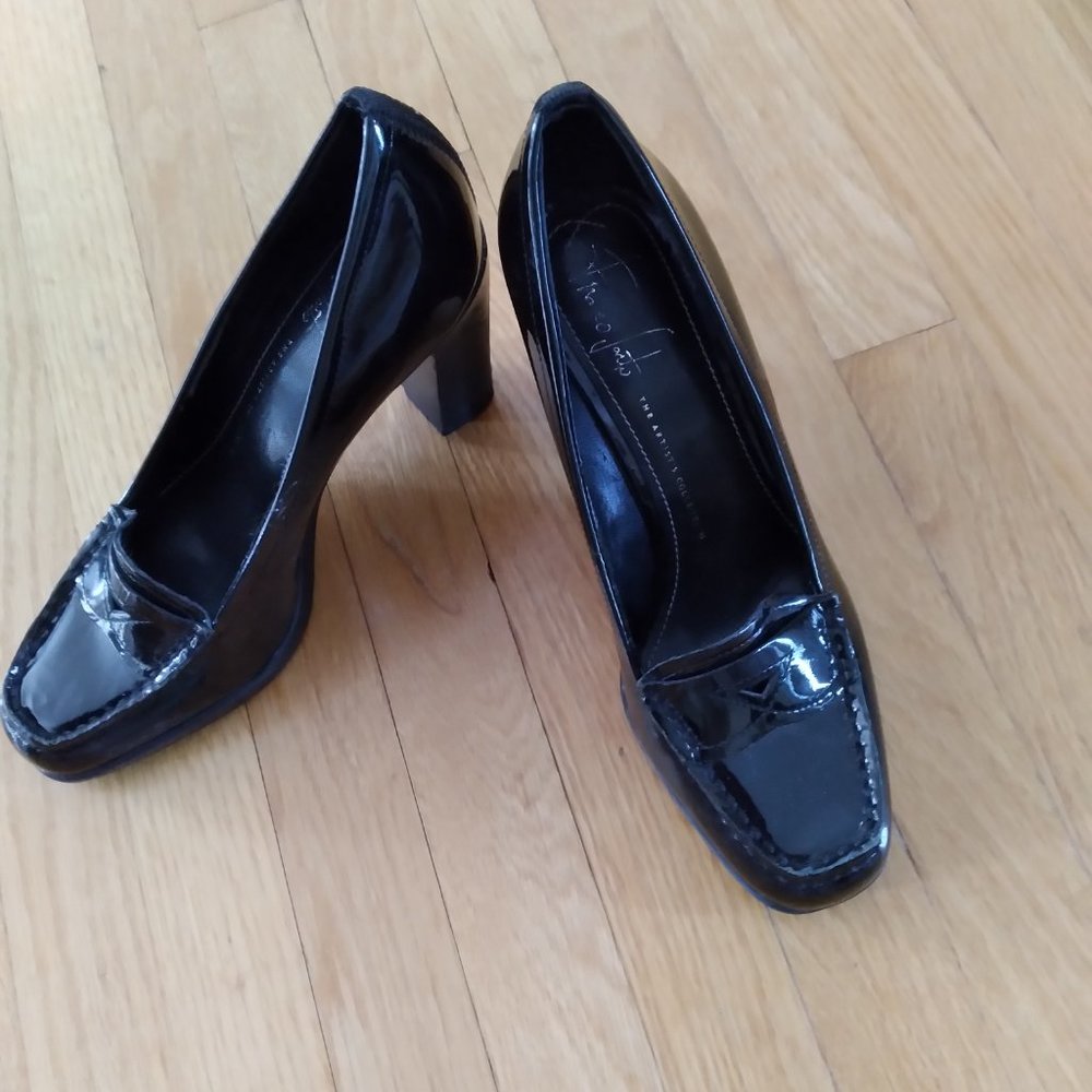 Elegant black shoes, high heels, Franco Sarto, Size - 4 M